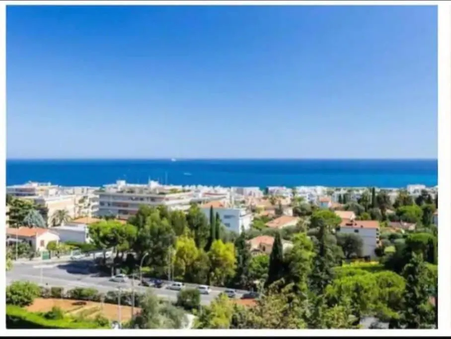 Magnificent 3 Rooms-Sea View-Terrace-Pool Nice 0*,  France