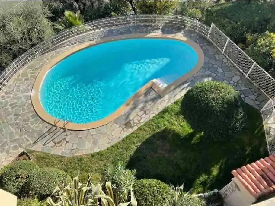Magnificent 3 Rooms-Sea View-Terrace-Pool Nice France