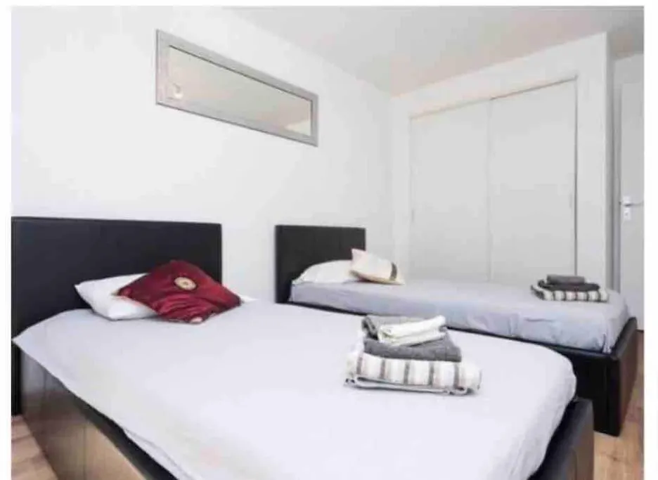 דירה ניס Magnificent 3 Rooms-Sea View-Terrace-Pool