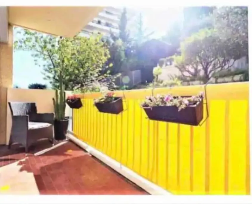 ניס Magnificent 3 Rooms-Sea View-Terrace-Pool דירה